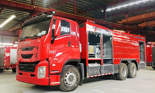 ISUZU Dry Powser Fire Truck