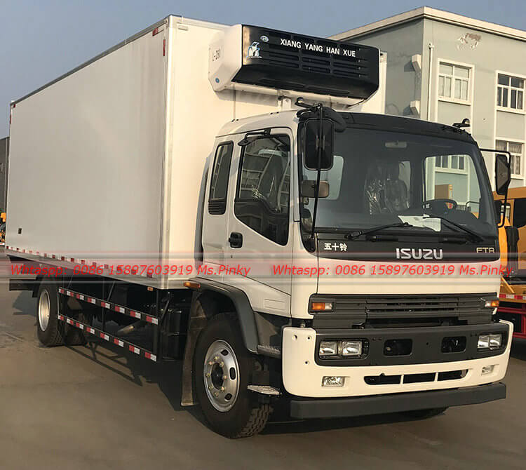 Mid-Size ISUZU FTR 12Tons Refrigerator Truck