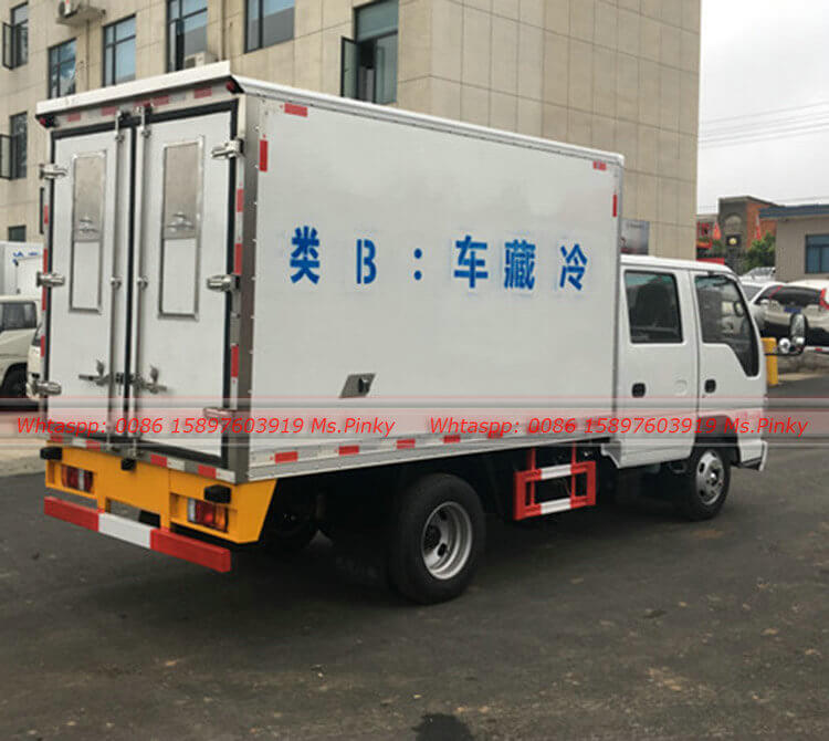 ISUZU Double Row Cabin Meat Hook Refrigerated Car