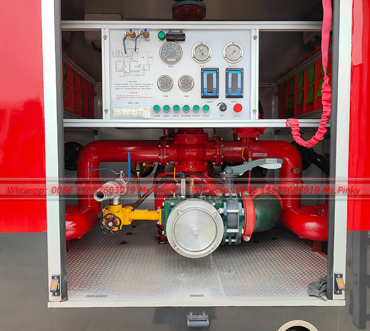 6Wheels ISUZU GIGA Fire Fighting Vehicle 