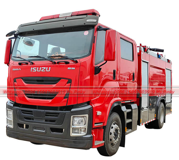 4x2 ISUZU GIGA Fire Fighting Vehicle