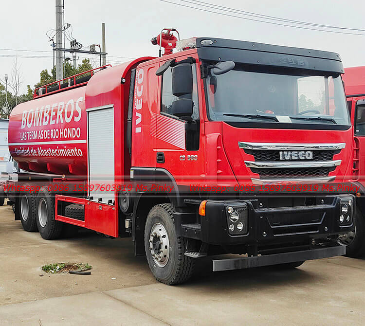6X4 IVECO C9 390 Water Tanker Fire Fighting Truck