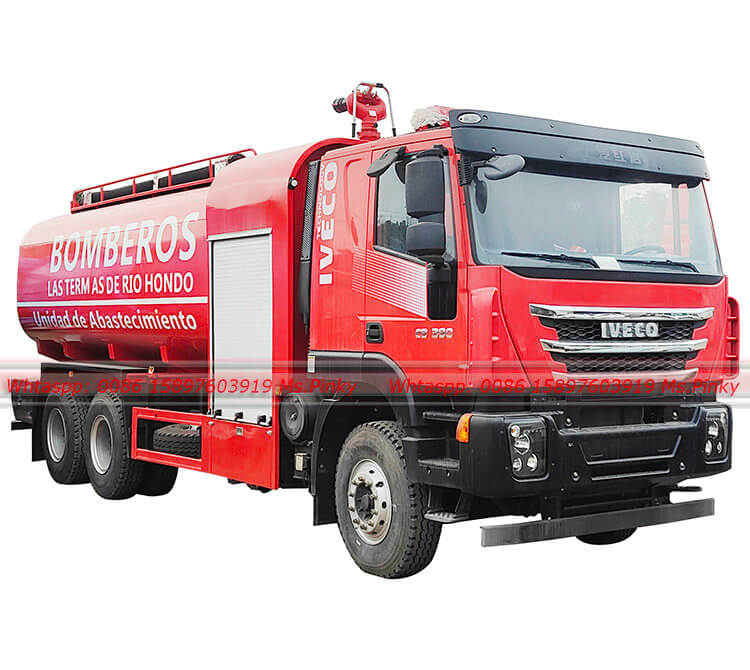 10Wheels HongYan IVECO Water Tank Fire Truck