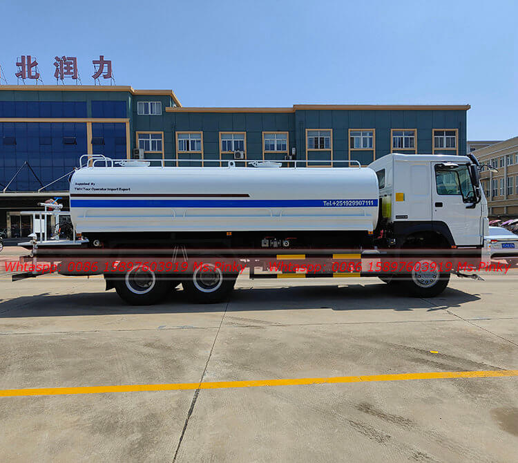 20Tons HOWO Truck Water Tank