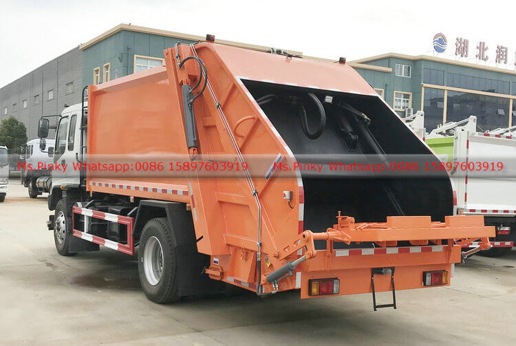 ISUZU garbage compactor price