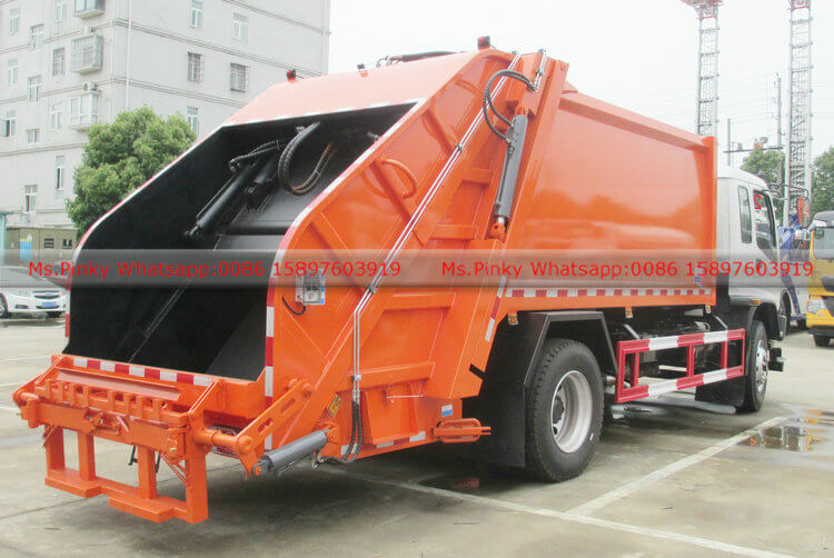 ISUZU refuse compactor cost