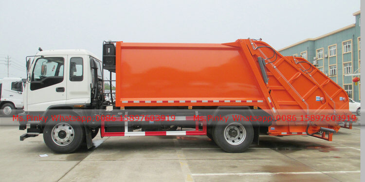 ISUZU rear loader functions