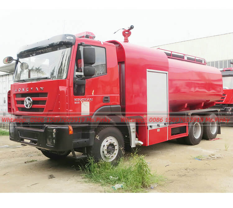 HongYan KingKan Water Tanker Fire Fighting Truck