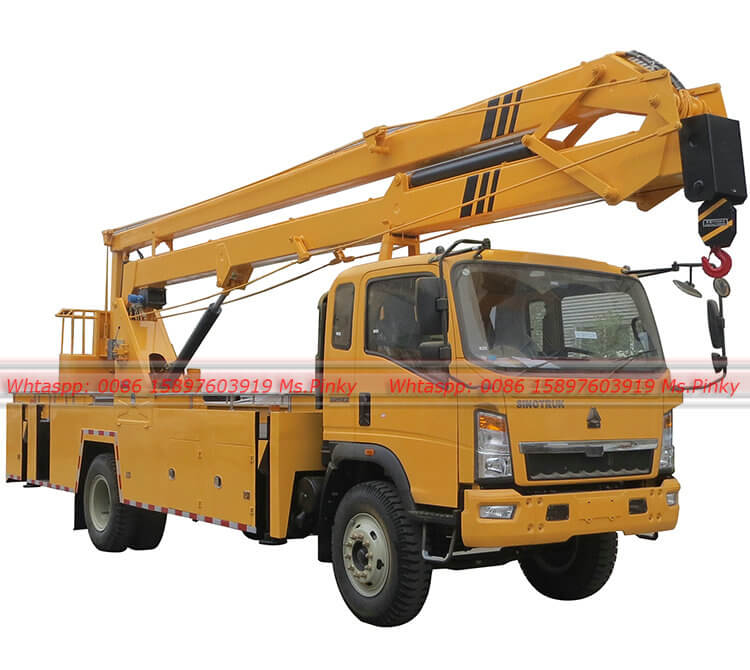 Right Hand Drive Sintruk High-altitude Operation Trucks