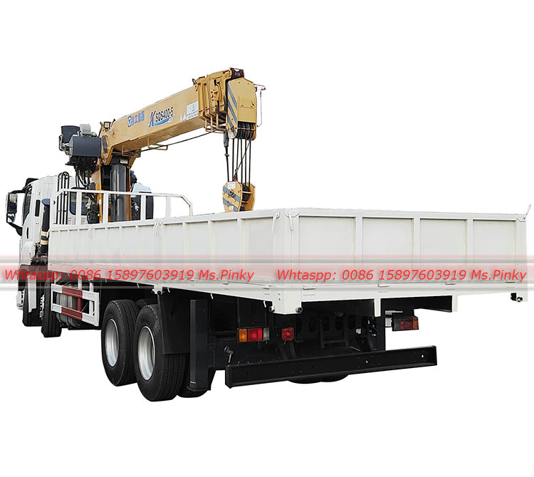 12Wheels GIGA ISUZU Truck With Crane
