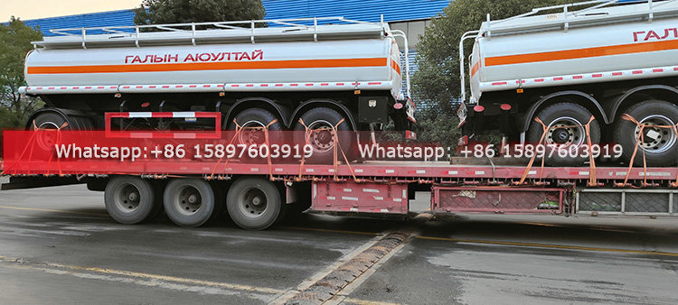 Full Trailer Oil Tank Truck