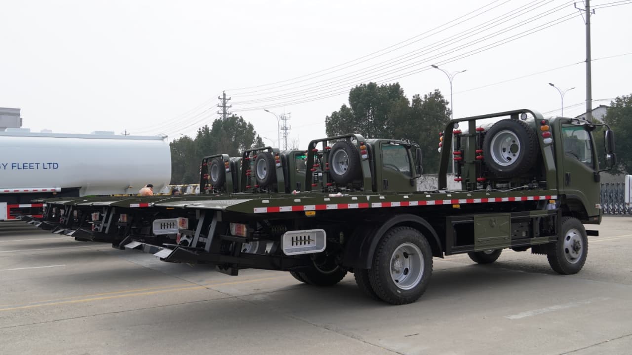 All Wheel Drive ISUZU Wrecker Truck