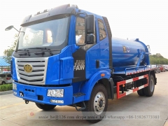Sewage suction truck on sale