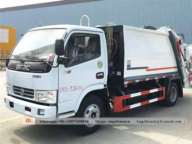 Dongfeng Kinland refuse compactor truck