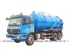 20,000 Liters Foton Sewage Vacuum Truck