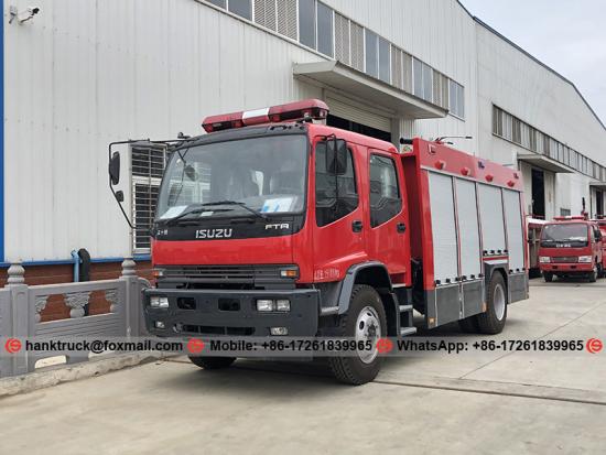 ISUZU FTR 6,000 Liters Foam Tank Fire Extinguishing Truck