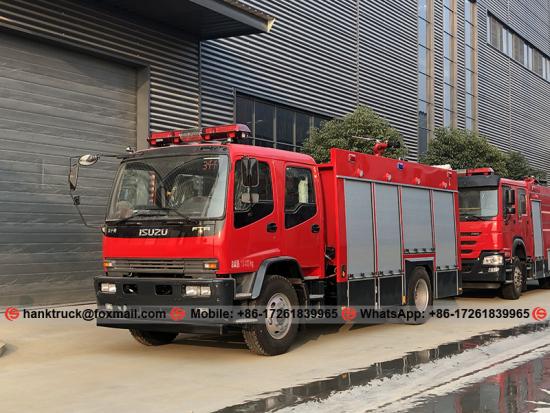 ISUZU ELF 6,000 Liters Water Tanker Fire Extinguishing Truck