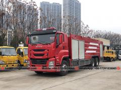 ISUZU GIGA 12,000 Liters Carbon Steel Water Tank Fire Department Truck