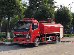 DONGFENG 7200 Liters Water Tank Fire Rescue Truck