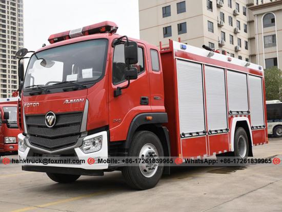 FOTON 7,000 Liters Foam Fire Extinguish Truck to Philippines