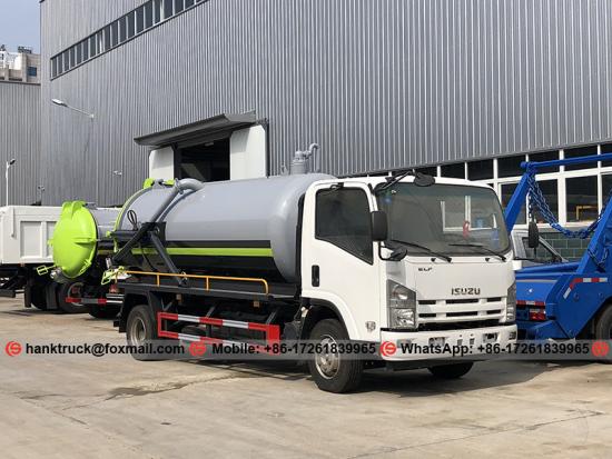 ISUZU FRR 6,000 Liters Sewer Drainage Clean Truck