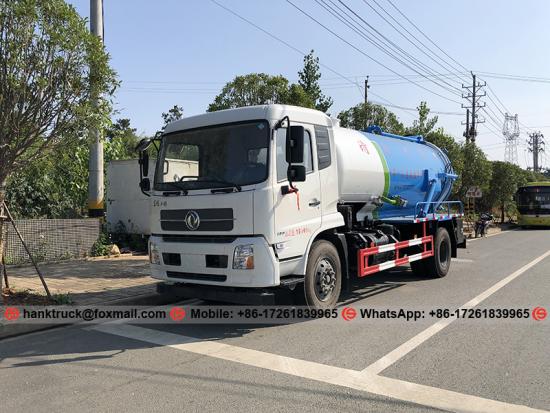 DONGFENG 12,000 Liters Jetting Suction Truck