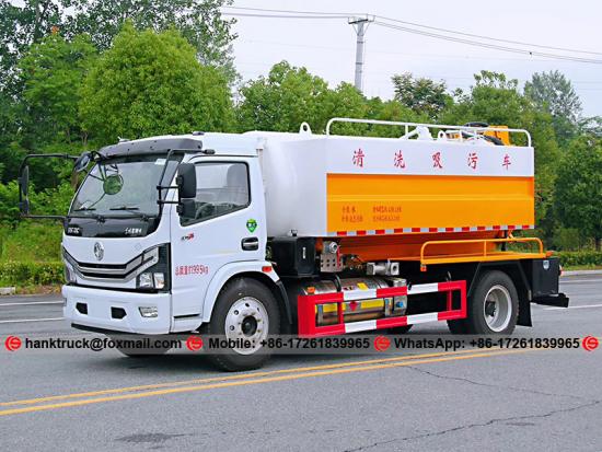 DONGFENG 6,000 Liters Jetting Suction Truck