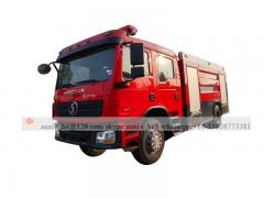 Shacman water fire truck