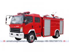 5000 Liters Water Fire Figting Truck