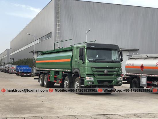 RHD SINOTRUK 30,000 Liters Oil Fuel Truck for RCEP Countries