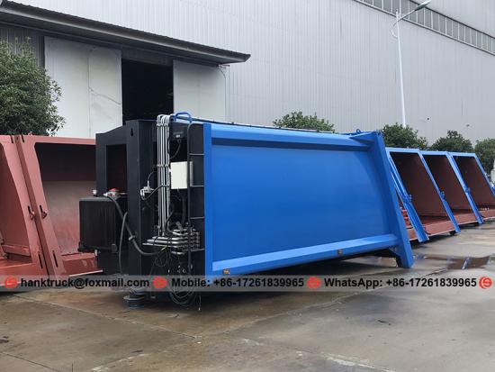 4-20 cbm Garbage Compactor Body CKD Parts for sell