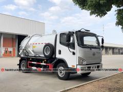 FAW Tiger VH 4,000 Liters Sewerage Suction Truck