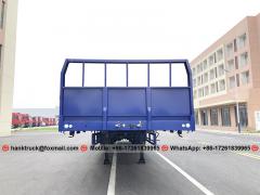 13 Meters Cargo Box Container Transport Semi Trailer For Russia Market