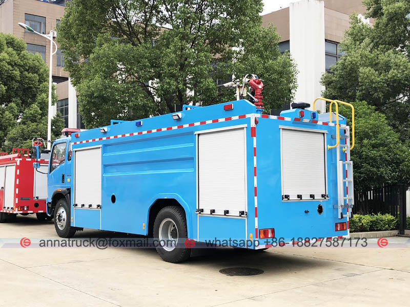 Water and Foam Fire Fighting Truck