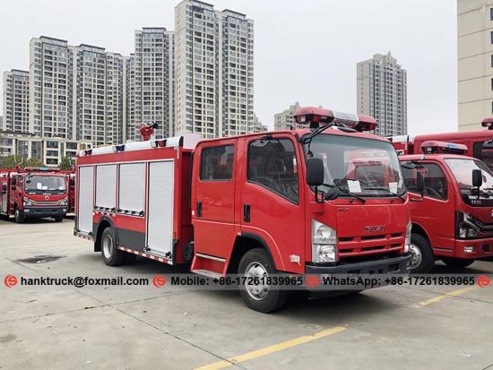 ISUZU 4000 Liters Water Tanker Fire Fighting Truck