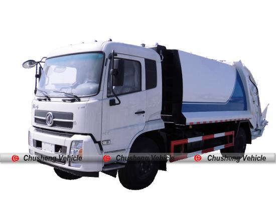 Refuse compactor truck Donfeng