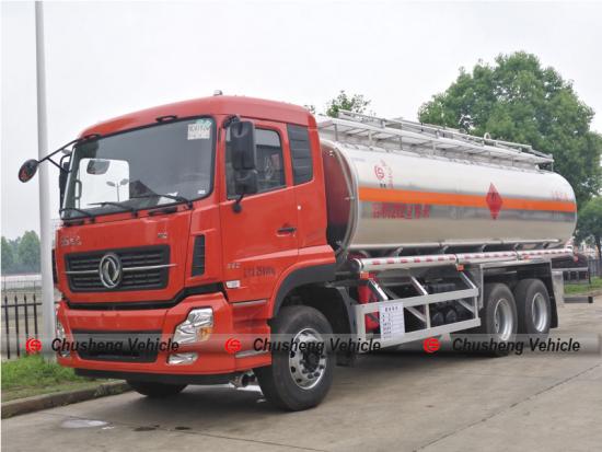 gasoline tank truck