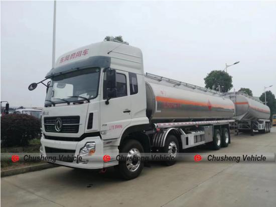 Petrol fuel truck