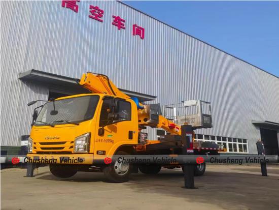ISUZU 14-18m Articulated Basket Platform