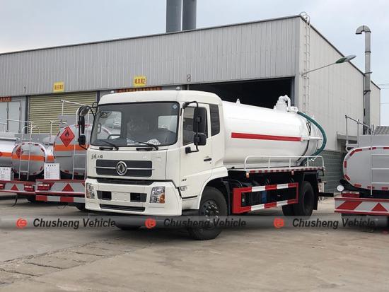 Sewage Vacuum Tank Truck