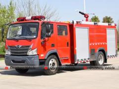 6,000 Liters Water Tank Foam Fire Truck