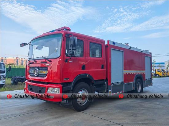 6,500 Liters Water Tank Foam Fire Apparatus