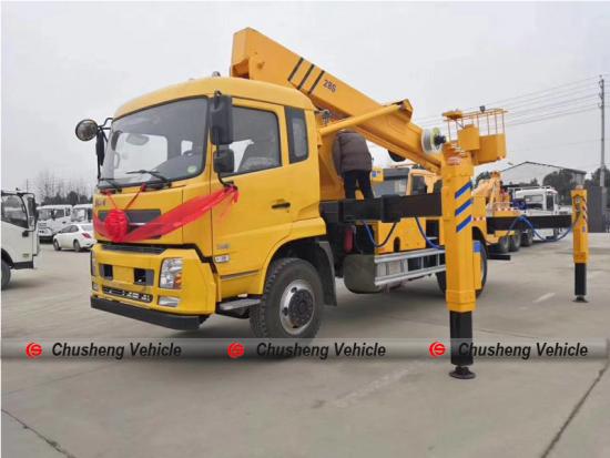 Dongfeng 16 m Telescopic Boom Lifter