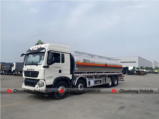 SINOTRUK HOWO Aluminium Fuel Truck