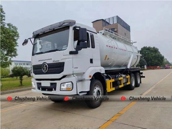 20,000 Liters Shacman Sewage Vacuum Truck