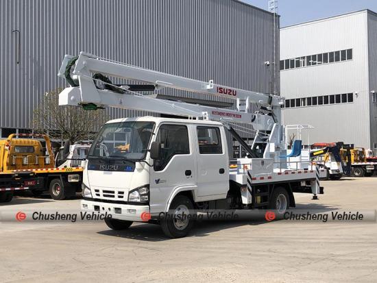 ISUZU ELF Double Cabin 16 Meters High Aerial Working Truck