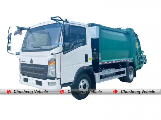 Garbage collectors truck