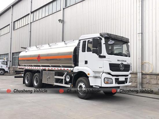 SHACMAN 20,000 Liters Aluminum Alloy Petroleum and Gasoline Station Truck