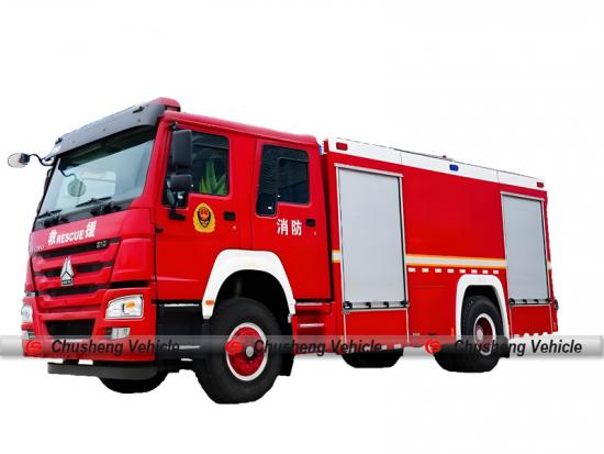 Fire fighting vehicle