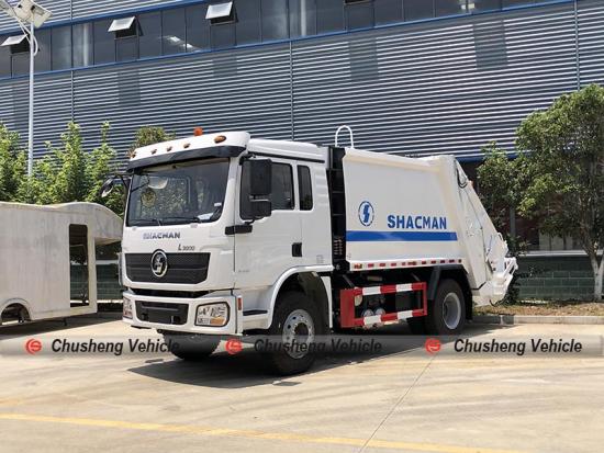 SHACMAN 10-12CBM Garbage Compactor and Transport Truck